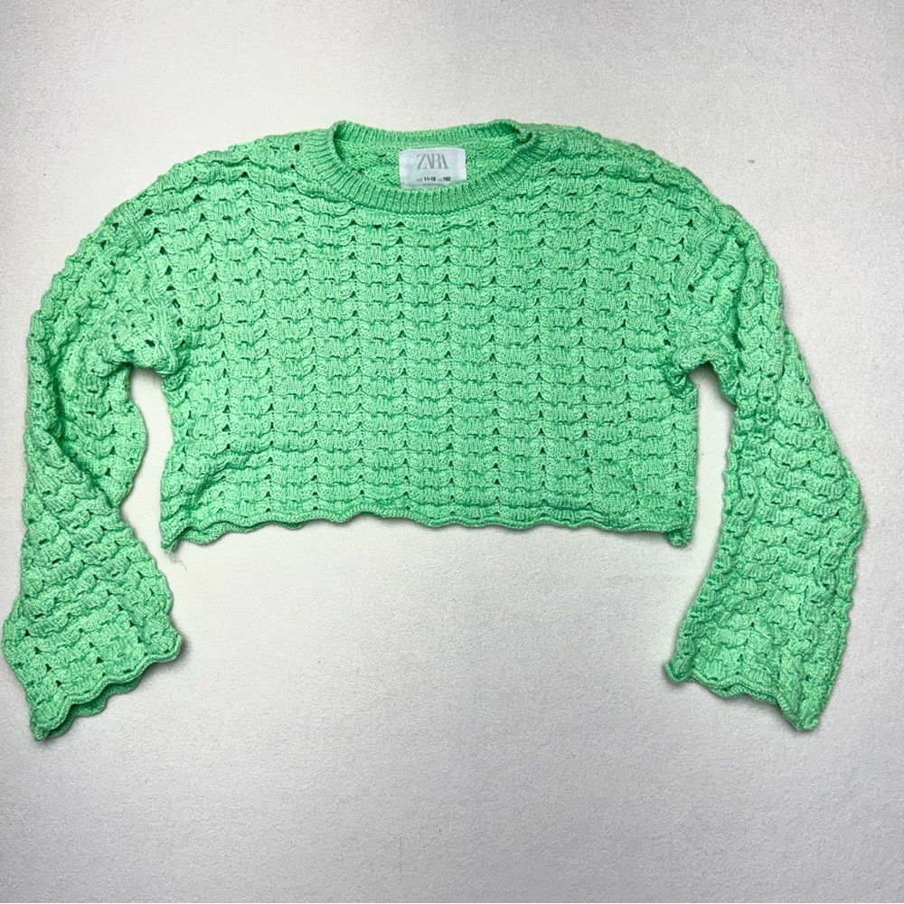 Zara Kids Cropped Sweater Size 11/12
